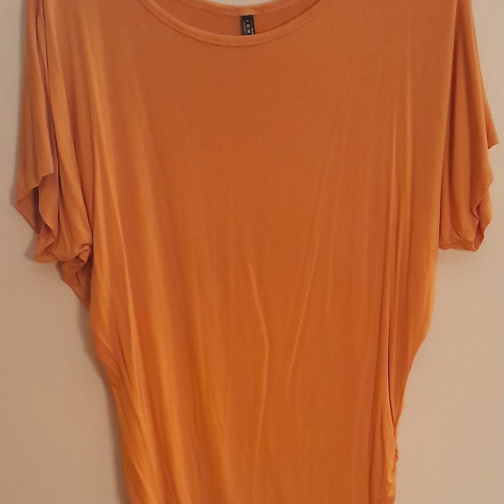 Orange Women's Top - EUC